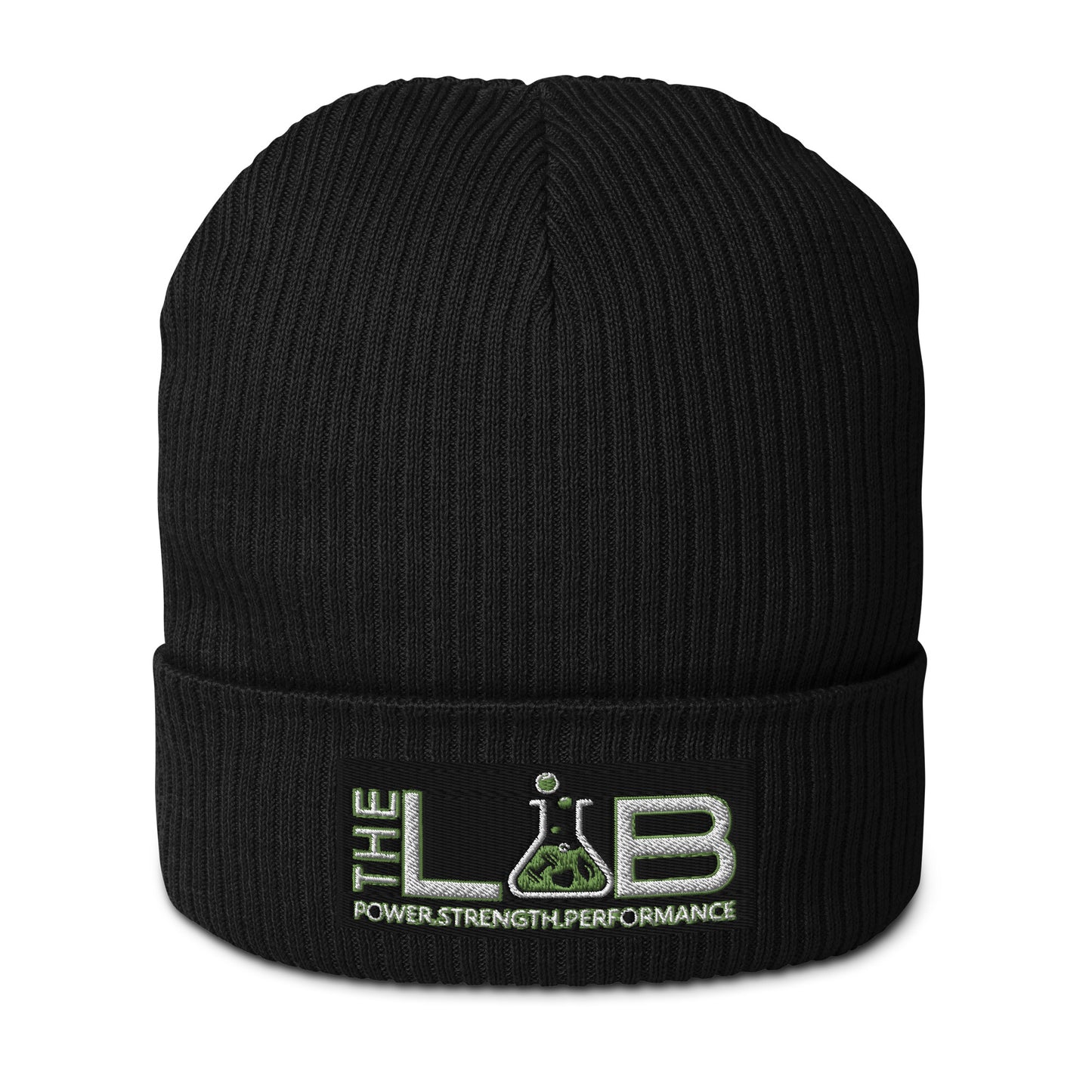 Organic ribbed beanie