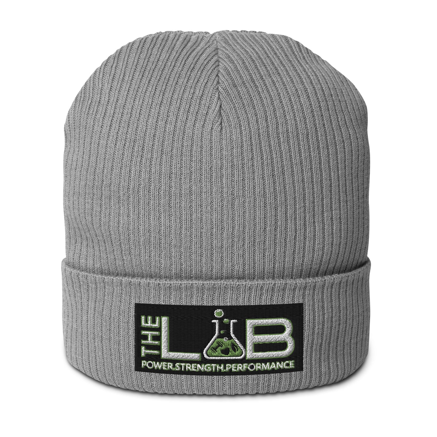 Organic ribbed beanie