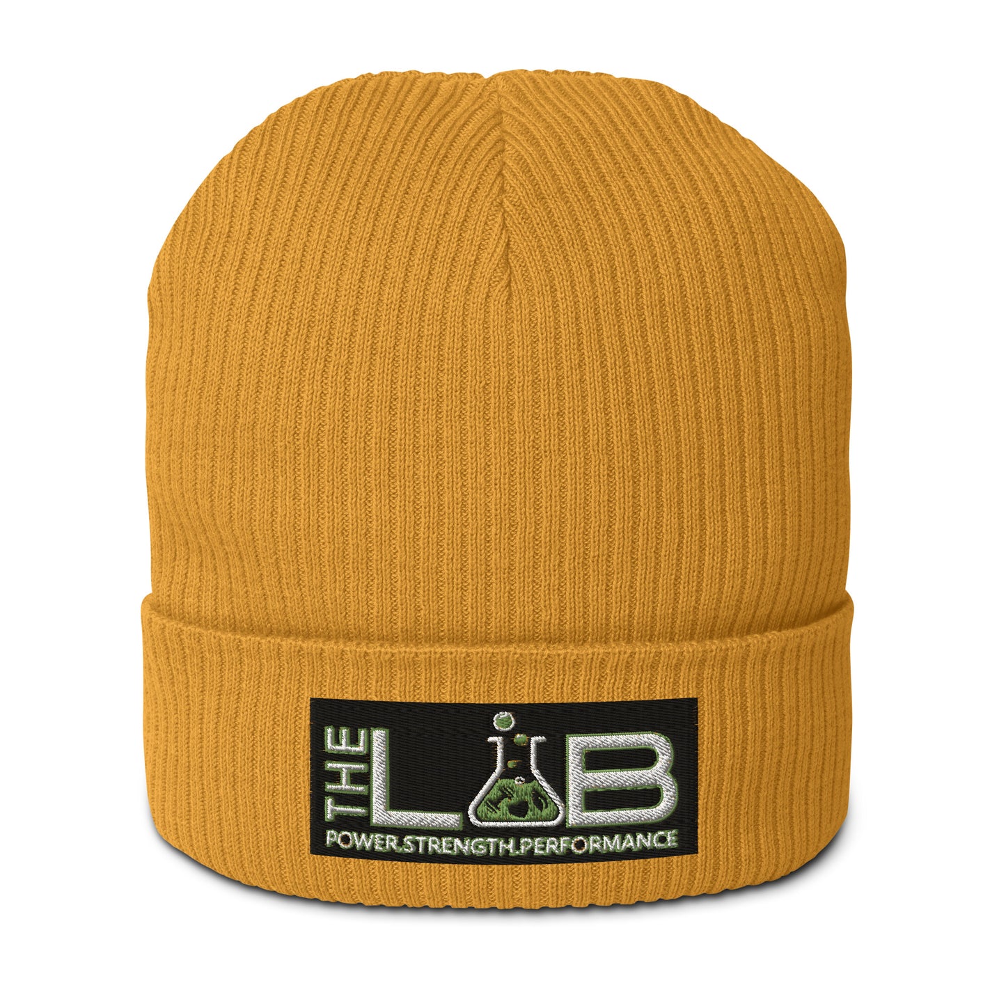 Organic ribbed beanie
